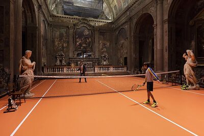 500 Year Old Church Taken Over by Tennis Court