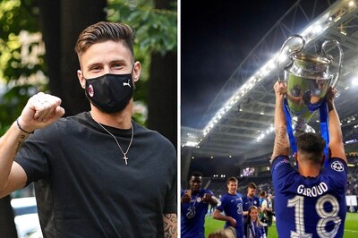 France Striker Olivier Giroud Thanks Chelsea Ahead of Transfer to AC Milan