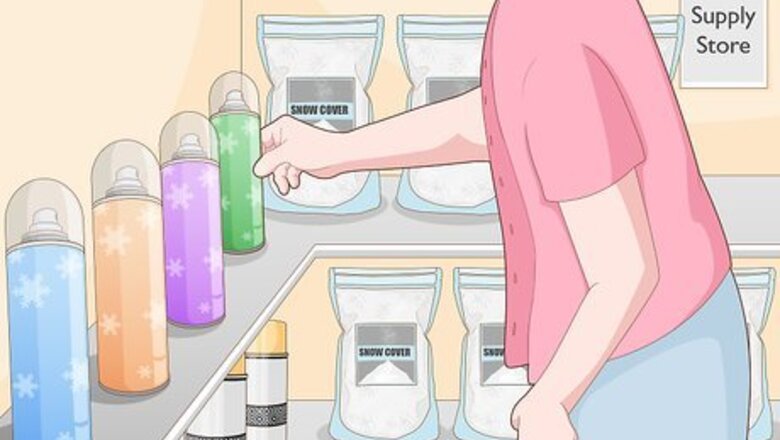 How to Choose a Can of Fake Snow