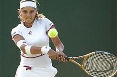 Sania-Vizner in mixed doubles round II