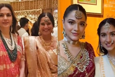Nita Ambani Poses With Anant Ambani's Mother-In-Law, Radhika Merchant Sports Big Smile; Photos Go Viral