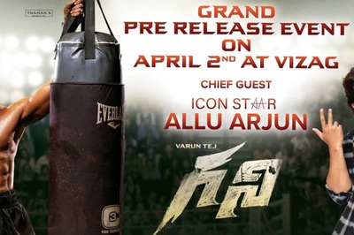 Allu Arjun To Grace The Pre-Release Event of Ghani in Visakhapatnam. Check Details