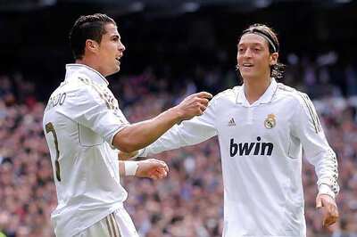 Cristiano Ronaldo angry at Mesut Ozil's departure