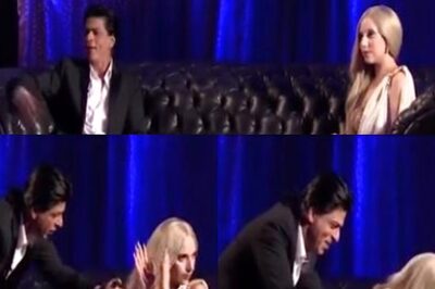 Shah Rukh Khan 'Forces' Lady Gaga To Take His Watch, Netizens Say 'Making Her Uncomfortable'