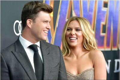 Scarlett Johansson Jokes About Engagement to Colin Jost
