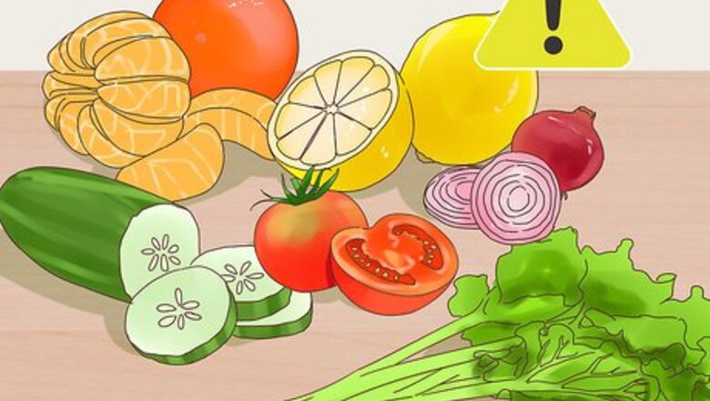How to Avoid Acidic Foods