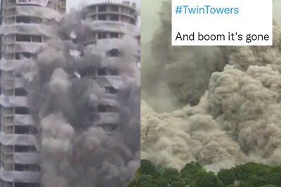Noida Supertech Twin Towers Demolished: Twitter Booms With Memes, Videos