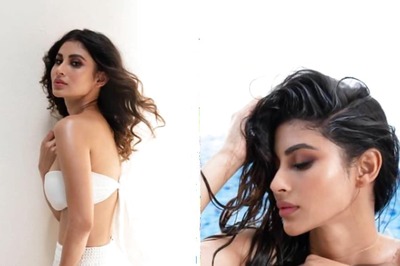 Sexy! Mouni Roy Looks Smoking Hot In A White Swimsuit As She Takes A Dip In The Pool; Photos
