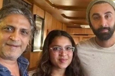 Alia Bhatt, Ranbir Kapoor Visit Bodyguard Yusuf Ibrahim’s Family, See Pics