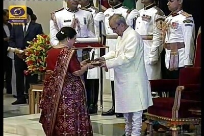 President confers Padma awards on Dhirubhai Ambani, Anupam Kher, Ujjwal Nikam, among others