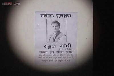 With Rahul on leave for over a month, missing MP posters put up in his constituency Amethi