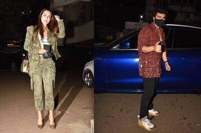 Arjun Kapoor, Malaika Arora Visit Saif Ali Khan and Kareena Kapoor's Newborn, See Pics