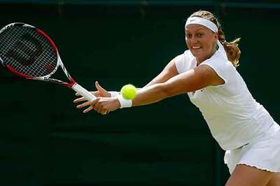 Kvitova beats Navarro to enter Wimbledon quarters