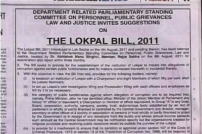 Nariman declines to be in selection process for Lokpal posts