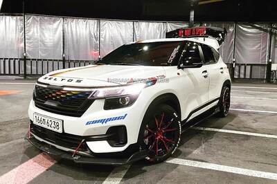 The Already-Sporty Kia Seltos Has been Customised to Look Even Sportier and the Results are Stunning
