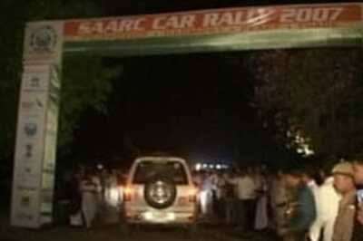 SAARC care rally enters Pakistan