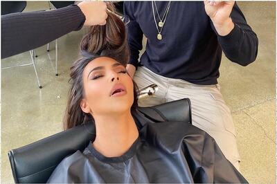 Hair Stylist Shares Photo of Kim Kardashian Dozing Off on Salon Chair and Fans Totally Relate