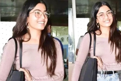A Peek at Rashmika Mandanna’s Airport Outfit, That Featured a Knit Top Priced at a Hefty 2.05 Lacs