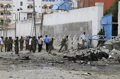 Somali rebels attack UN base, 22 dead