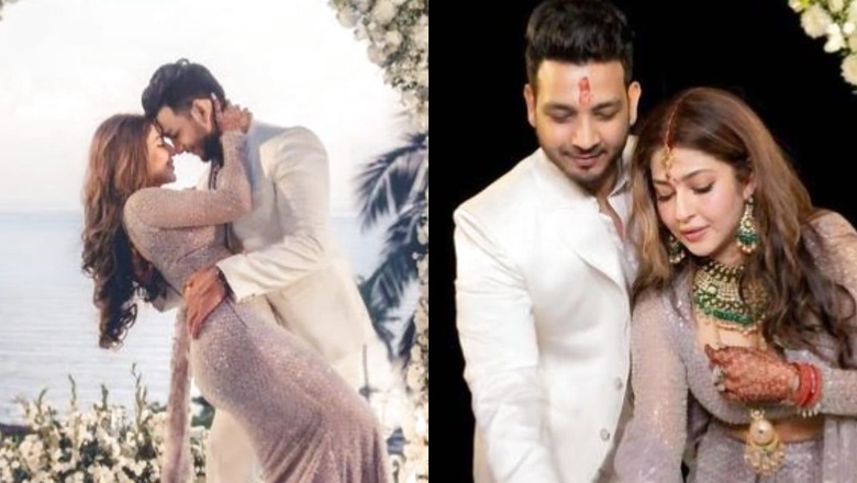 First Pics From Sonarika Bhadoria's Roka Ceremony With Vikas Parashar Out; Take a Look at the Dreamy Snaps