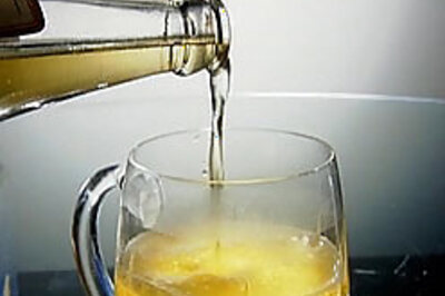 Booze saves Brit man after 50-feet fall