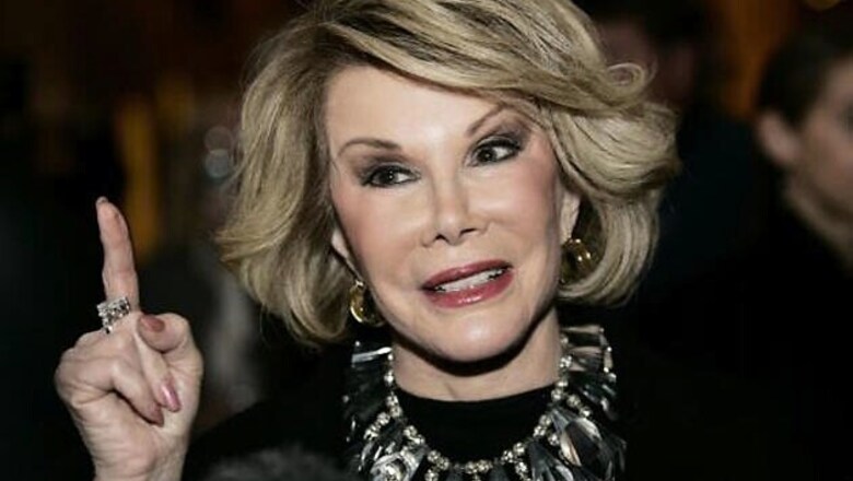 Comedian and entertainer Joan Rivers dies at age 81