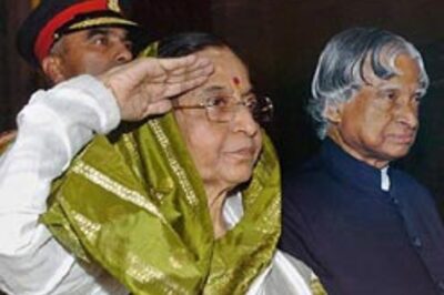 In Pics: A regal welcome for Pratibha Patil