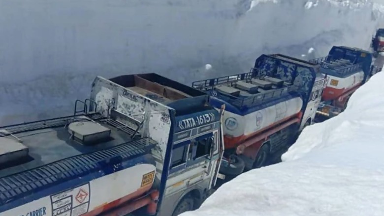Tourists Stuck in 4km Traffic Jam in Manali After Fresh Snowfall Brings Vehicular Movement to Halt
