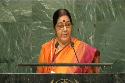 UNGA: Sushma Says Kashmir Integral Part of India; Asks Pakistan To Stop Dreaming