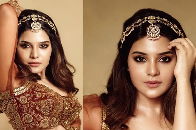 Meesaya Murukku Fame Aathmika Exudes Elegance In This Embellished Lehenga