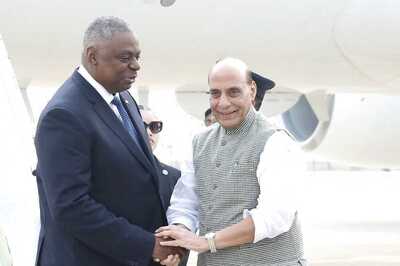 US Defence Secretary Austin Begins 2-day India Visit; Rajnath Receives Him at Airport