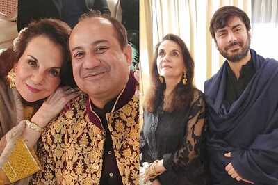Mumtaz Poses With Fawad Khan, Rahat Fateh Ali Khan As She Attends Party in Pakistan, Photos Go Viral