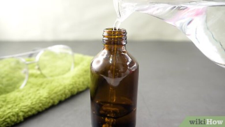How to Make Eyeglass Cleaner