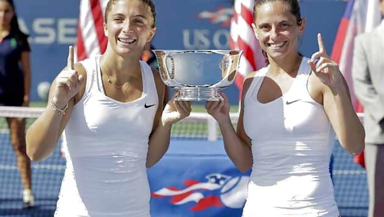 Errani-Vinci win US Open women's doubles title