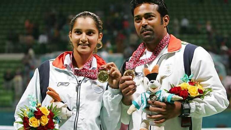 'Sania should support Paes from left-side court'