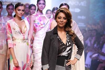 Lakme Fashion Week, Day 3: Shah Rukh Khan's wife Gauri Khan debuts her creation on the runway for Satya Paul