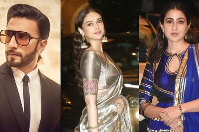 Ranveer Singh, Aditi Rao Hydari, Sara Ali Khan Arrive For Sanjay Leela Bhansali's Neice's Wedding Reception
