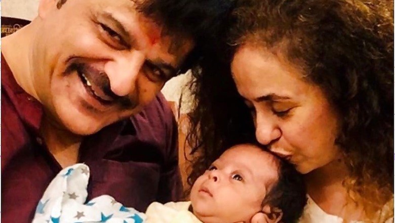 Rajesh Khattar, Vandana Sajnani Share Son Vanraj's First Pics on Their 12th Wedding Anniversary
