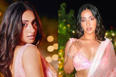 Diwali 2022: Akansha Ranjan Kapoor's Pink Saree Is a Complete Show-Stealer