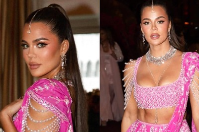 Khloe Kardashian Says 'Thank You India', Drops Pics From Anant-Radhika's Shubh Aashirwad: 'Kim And I Are...'