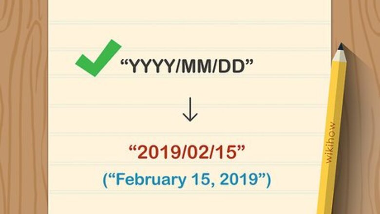 How to Write a Canadian Date