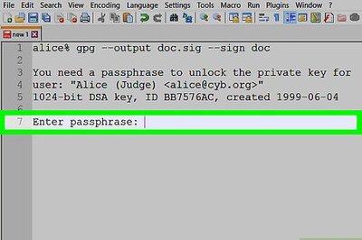 How to Verify a GPG Signature