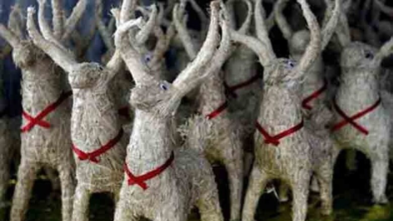 Tip for Santa: reflective reindeer collars