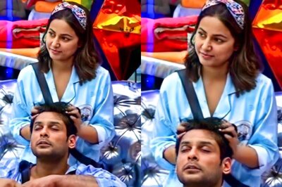 Bigg Boss 14: Hina Khan Gives Head Massage to Sidharth Shukla, Fans Call Them 'SidHina'