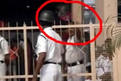 Cop insults Tricolour at Kolkata cricket match