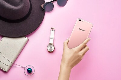 Oppo F3 Rose Gold Variant Launched at Rs 19,990