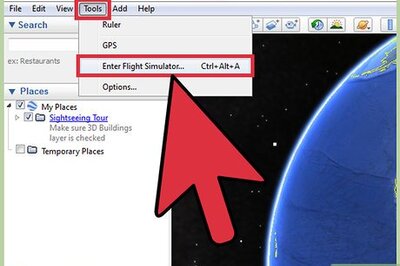 How to Use the Google Earth Flight Simulator