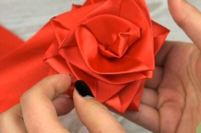 How to Make Silk, Satin or Ribbon Roses
