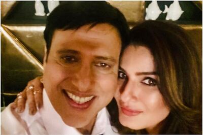 Raveena Tandon Meets Govinda, Calls it 'Grand Reunion'
