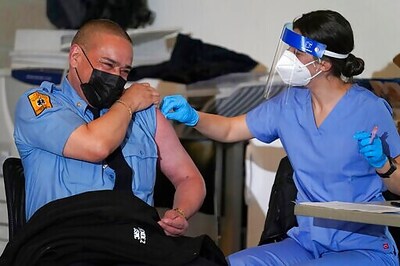 After Months On Front Lines, New York EMTs Receive Vaccines